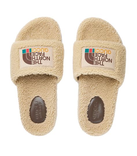 gucci north face slippers|latest gucci slippers for ladies.